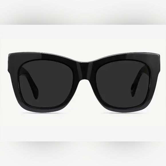 Total Black Out Stylish Sexy Unisex Iconic Sunglasses like Ray Ban - Picture 3 of 16